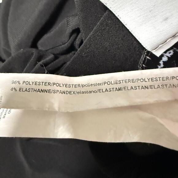 Joseph Ribkoff Women's Black Bubble Hemline With Pockets Pants Size 12 - Picture 10 of 14